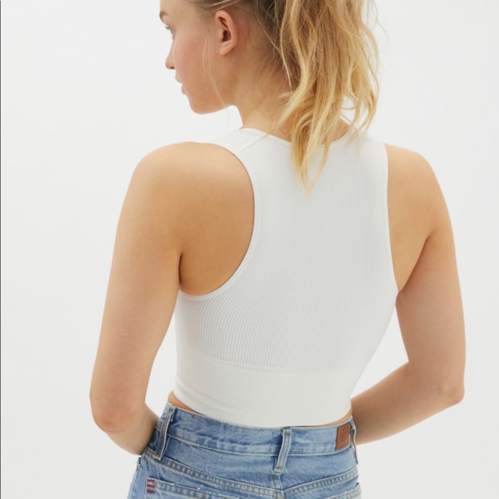 White Bra Top